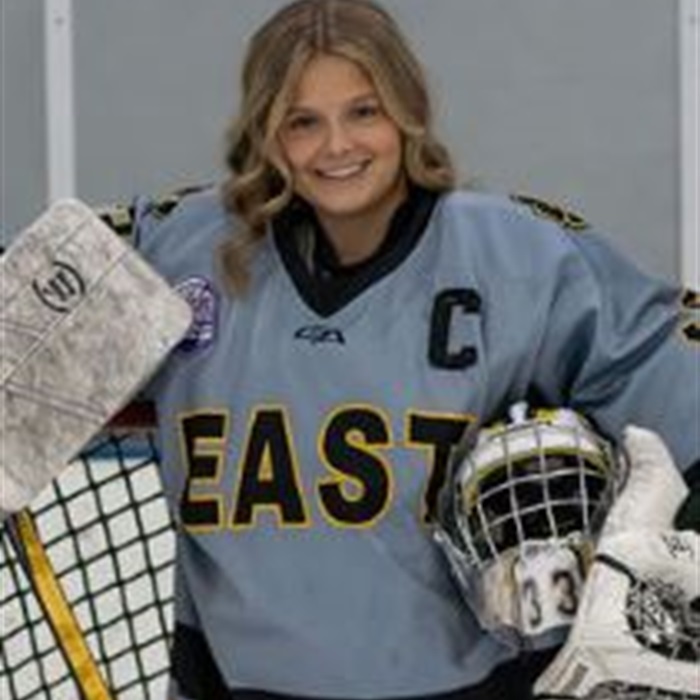 Mankato East's Annaliese Rader named 2023 Class A Herb Brooks Award